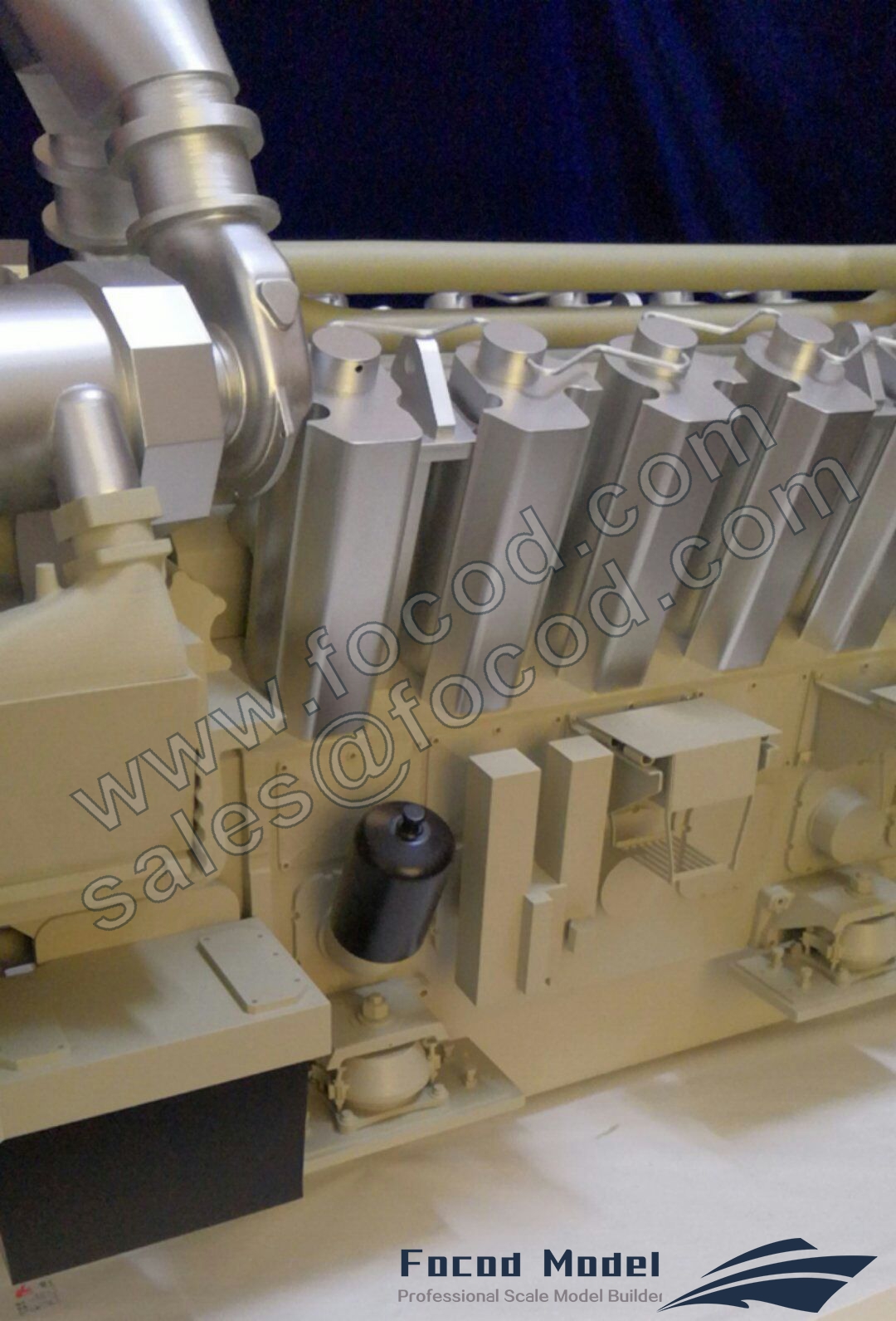 custom made model of engine model